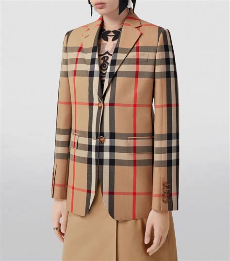 burberry dames blazer|burberry blazer price.